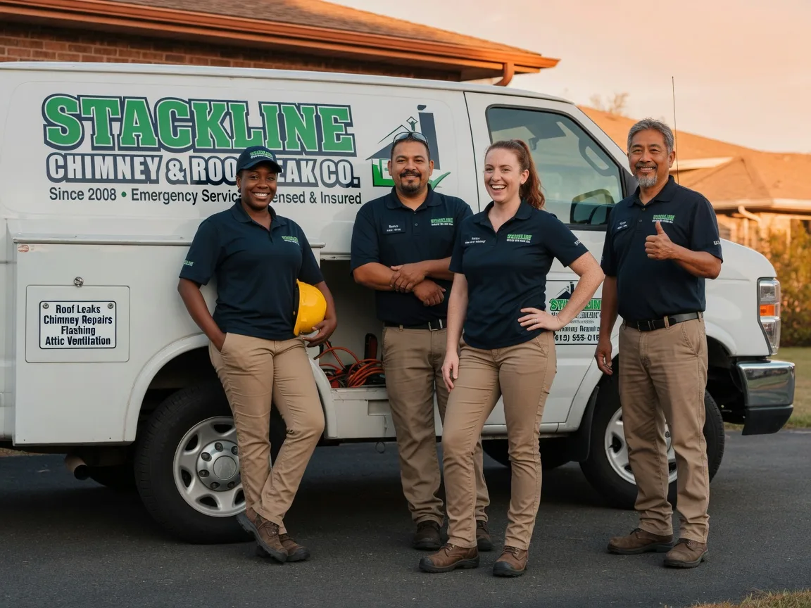 Chimney flashing repair company in Brandon, IA